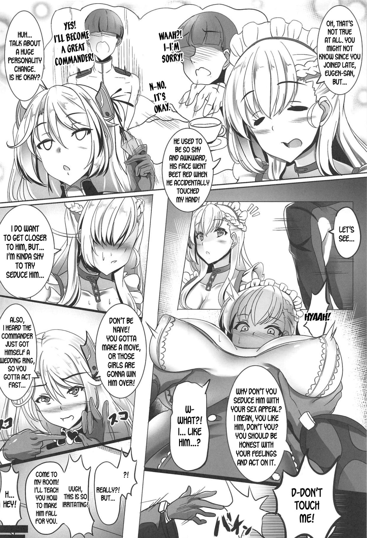 Hentai Manga Comic-The Worries of a Maid-Read-3